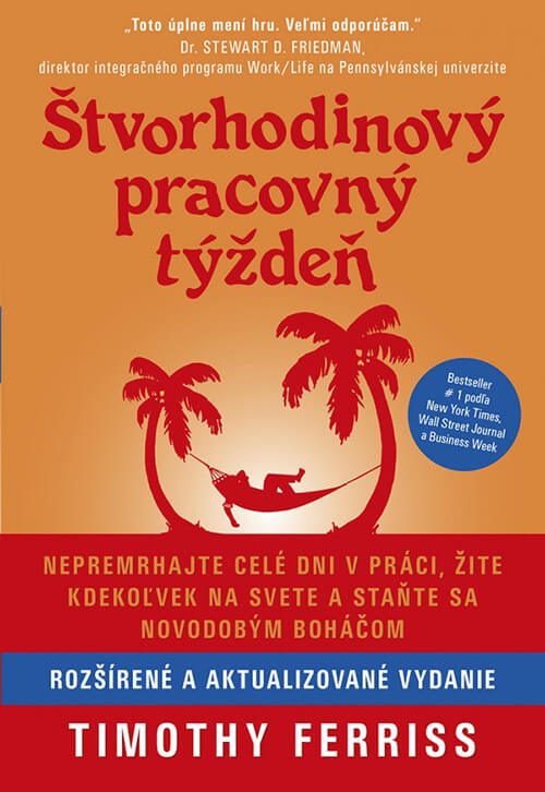 4-hodinový pracovný týždeň - Timothy Ferris, vydavateľstvo Tatran