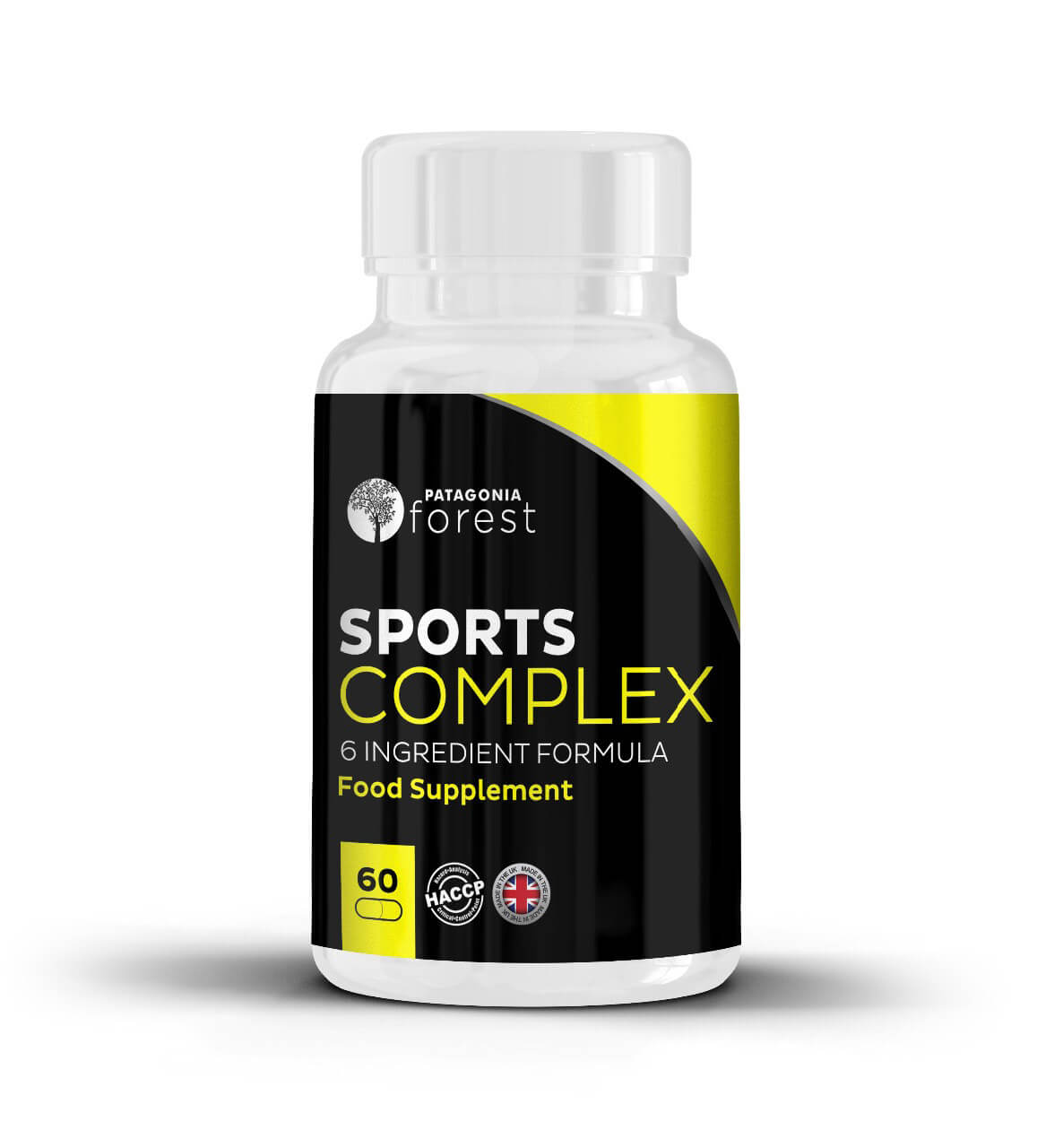 Patagonia Forest: Sports Complex na podporu fyzickej výkonnosti (60 tabliet)