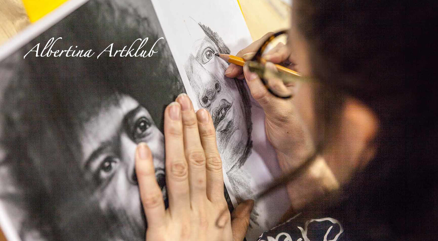 Kreslenie pravou hemisférou a maľovanie akrylom