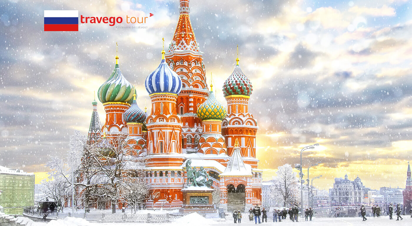 Rozprávková zima na víkendovom zájazde v Moskve
