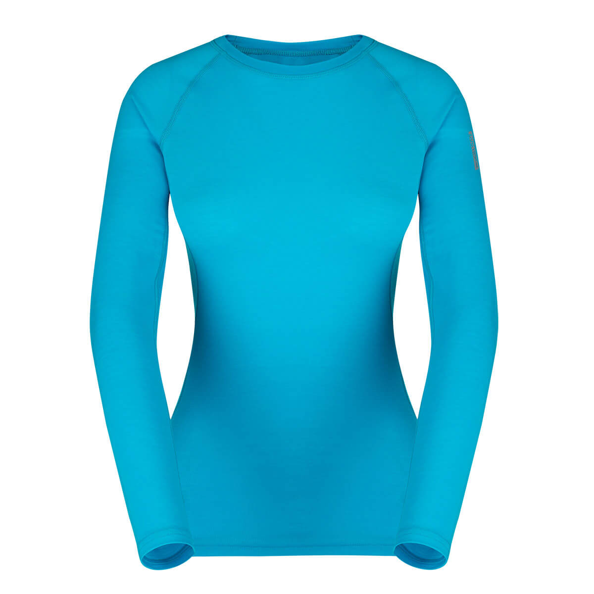Dámske tričko Zajo Elsa Merino Nylon W T-shirt LS Curacao - veľkosť XS