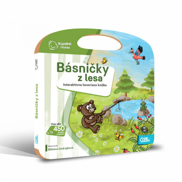 ALBI Kúzelné čítanie: kniha Básničky z lesa