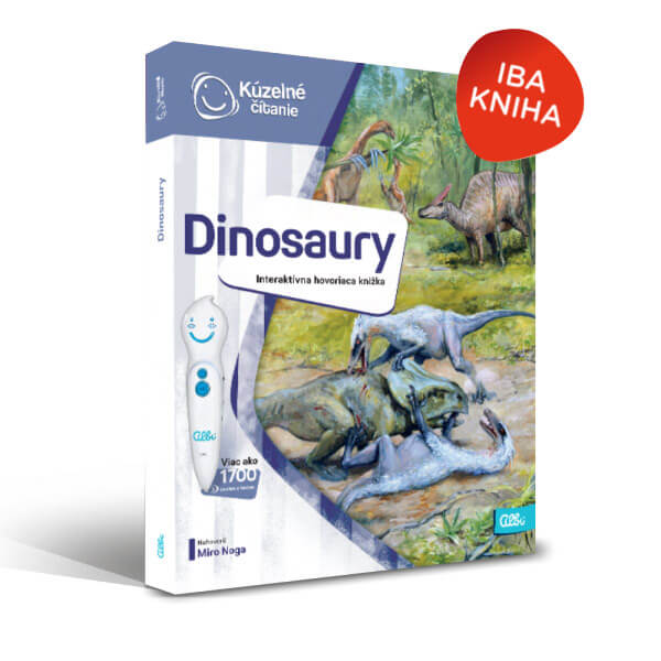 ALBI Kúzelné čítanie: kniha Dinosaury