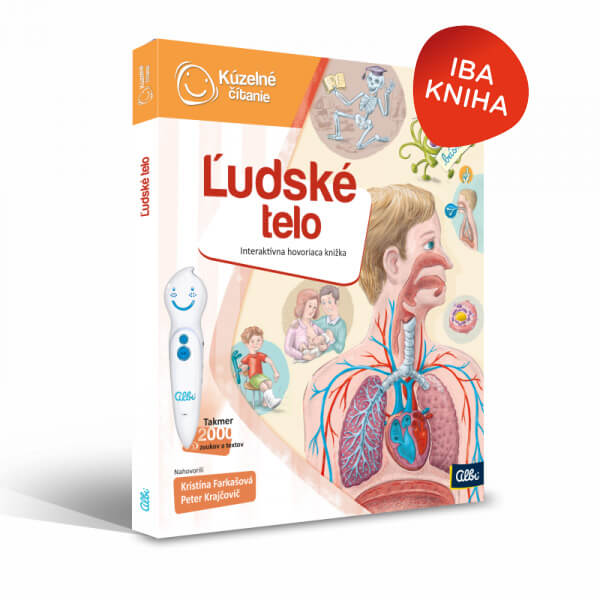 ALBI Kúzelné čítanie: kniha Ľudské telo