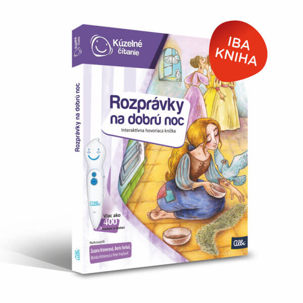 ALBI Kúzelné čítanie: kniha Rozprávky na dobrú noc