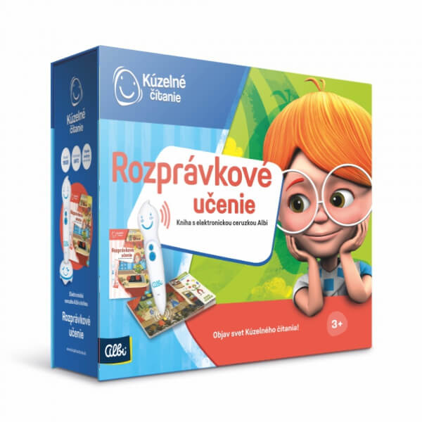 ALBI Kúzelné čítanie: kniha Rozprávkové učenie s elektronickou ceruzkou Albi