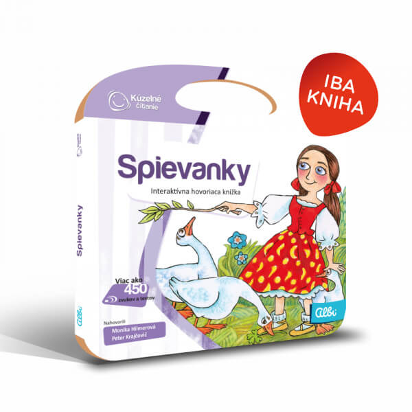 ALBI Kúzelné čítanie: kniha Spievanky