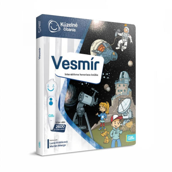 ALBI Kúzelné čítanie: kniha Vesmír