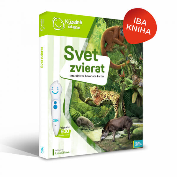 ALBI Kúzelné čítanie: kniha Svet zvierat