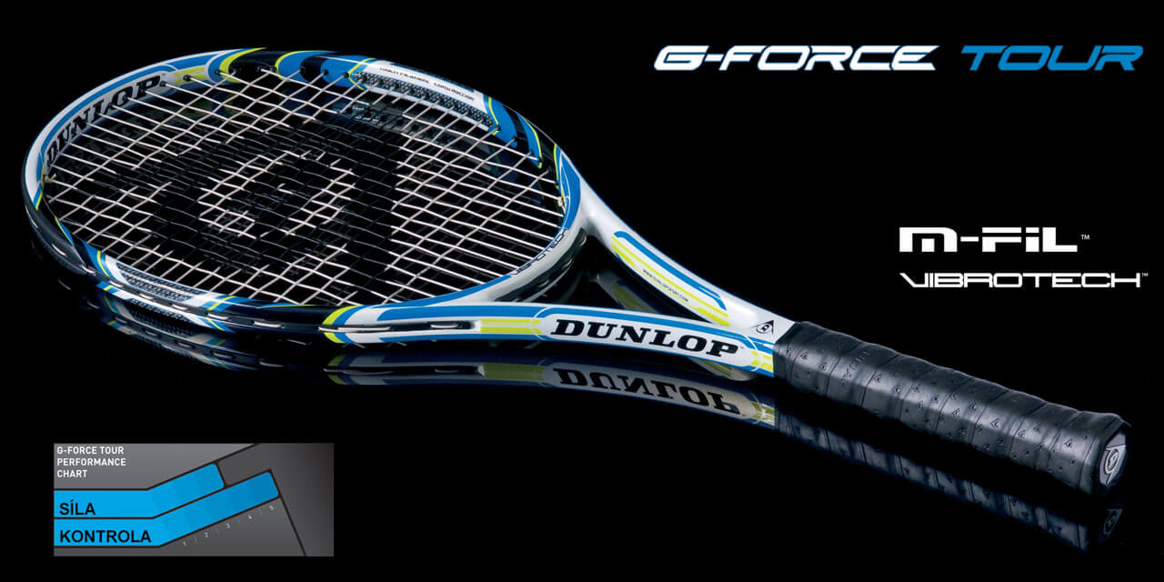 Dunlop G-Force Tour Tenisová raketa + DARČEK omotávka Revelation NT Overgrip