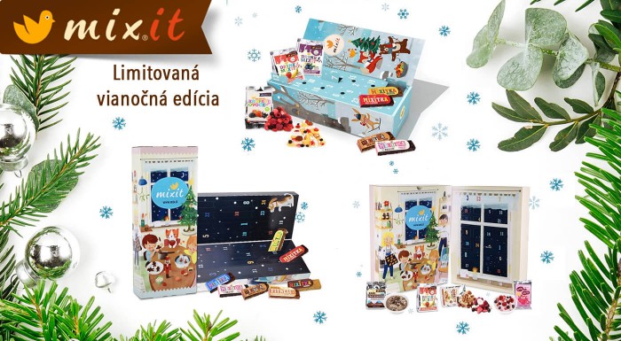 Limitiovaná vianočná edícia MIXIT