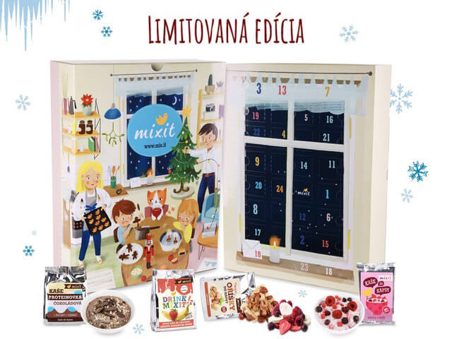 Adventný kalendár MIXIT - Vrecúškový 1325 g