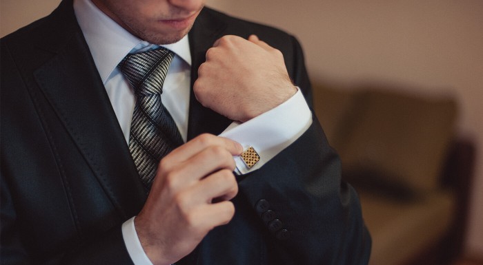 Ručne vyrábané drevené manžetové gombíky