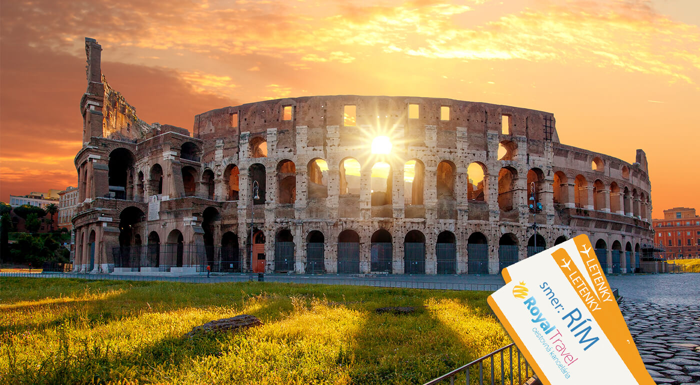 Letecký zájazd do Ríma
