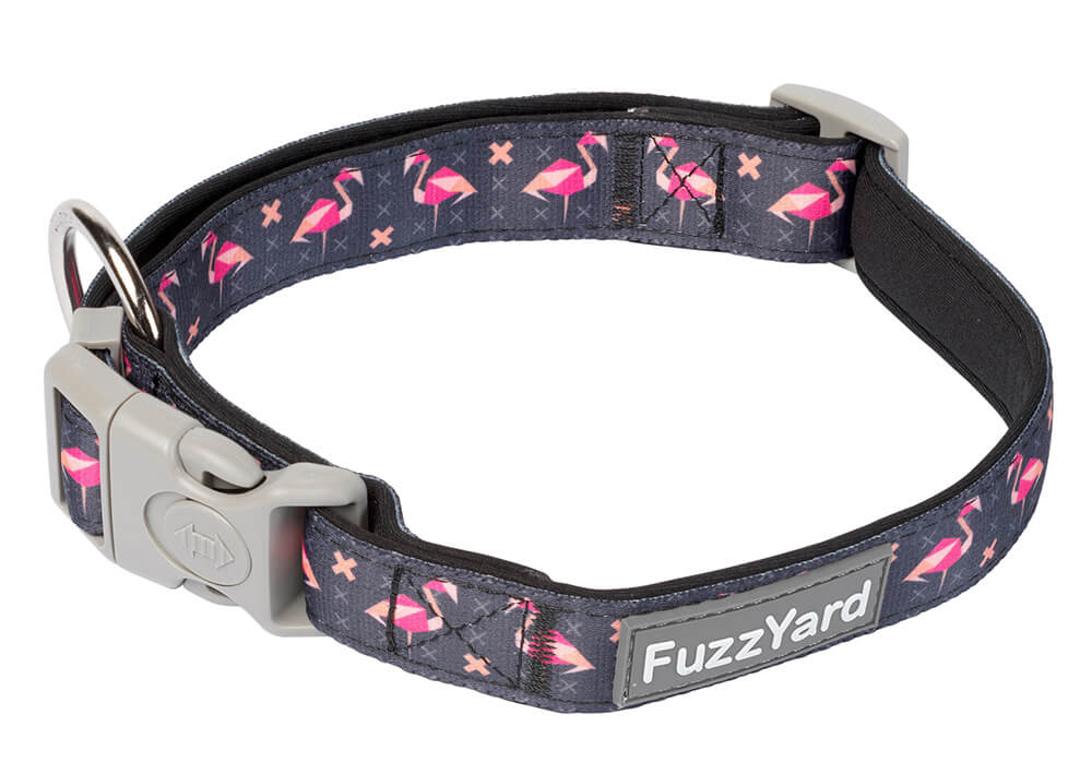 FuzzYard Fabmingo neoprénový obojok pre psa - veľkosť S