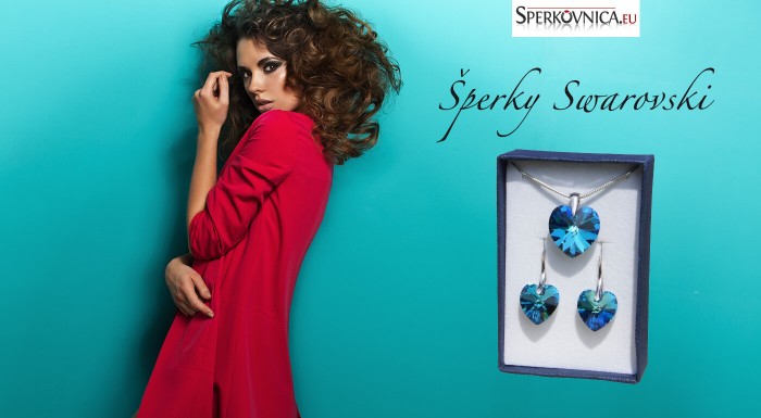 Náušnice a prívesok SWAROVSKI