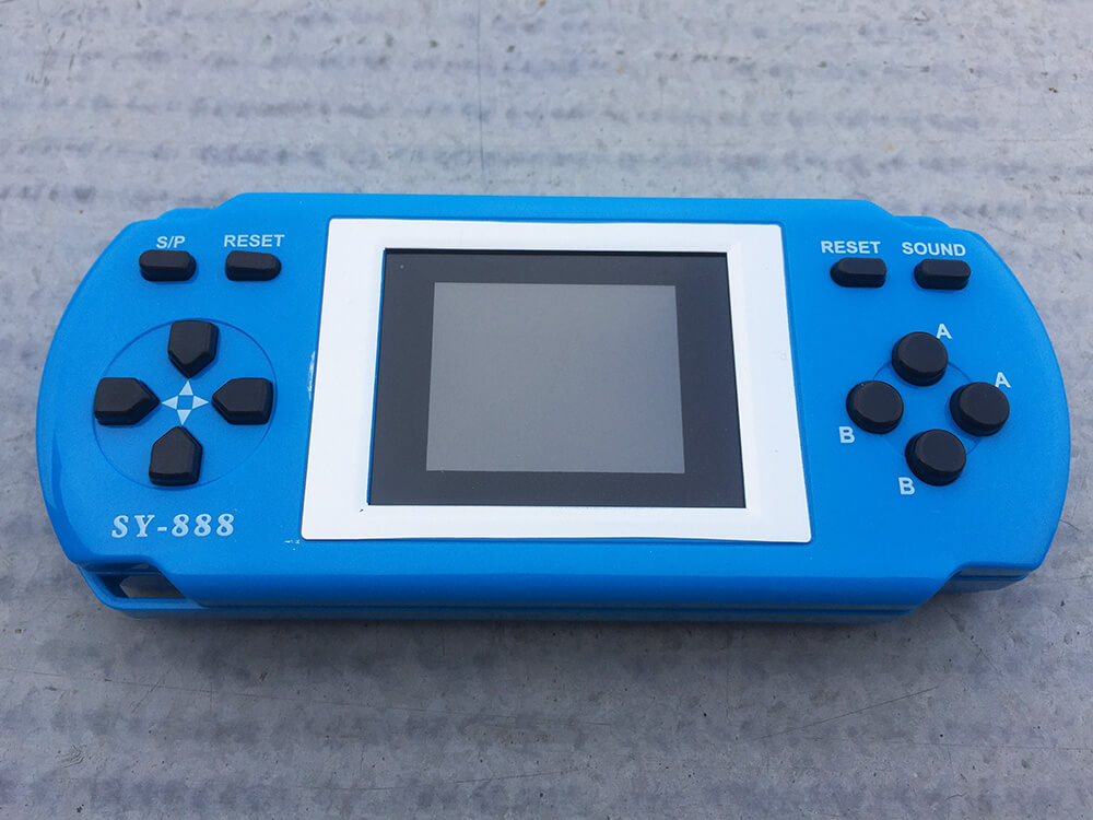 Hracia konzola svetlomodrá