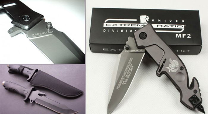 Nôž alebo dýka - neoceniteľný pomocník v každej situácii. 