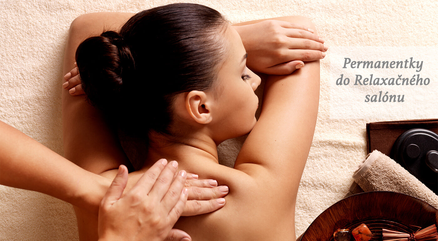 Permanentka na masáže pre dámy