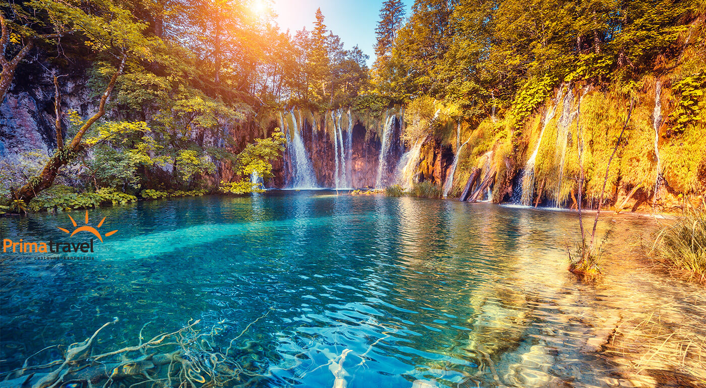 Plitvické jazerá a kúpanie v Crikvenici