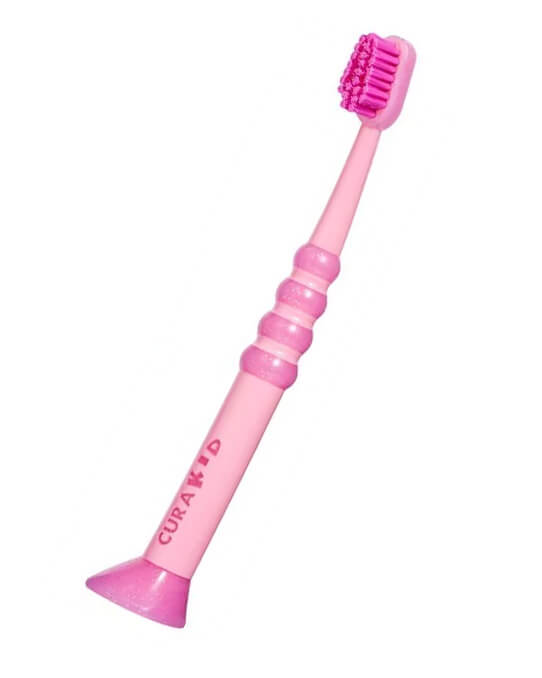 Curaprox 4260 Curakid zubná kefka pre deti ultra soft - ružová, typ 1