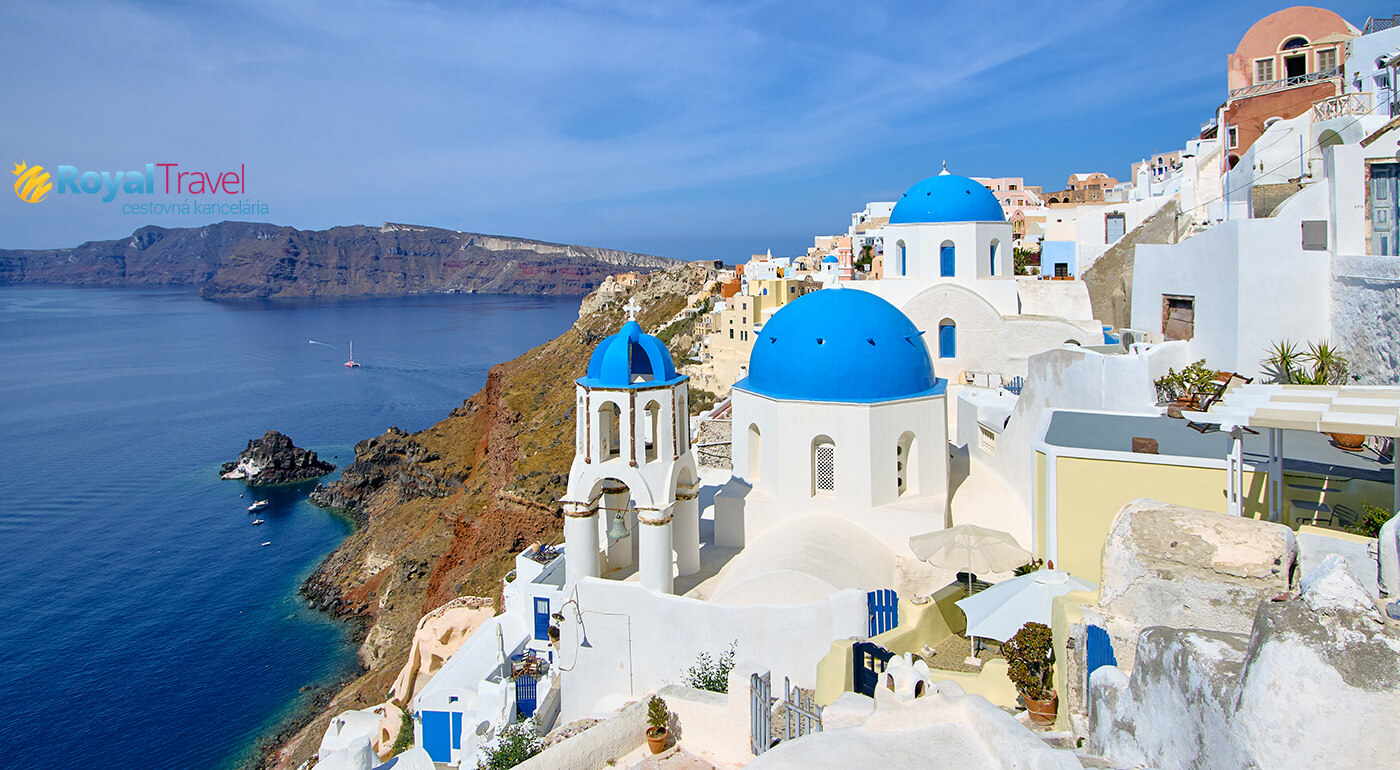 6-dňový letecký zájazd Santorini - perla Grécka