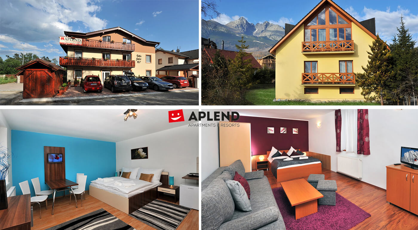 Tatranský pobyt vo Vile Júlia a Vile Magnólia