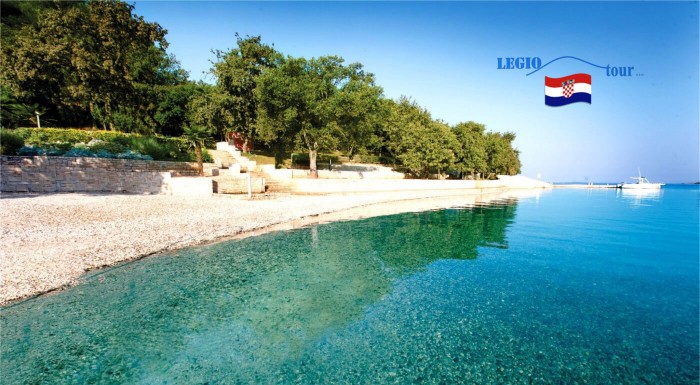 Leto v chorvátskom letovisku Poreč vo vilkách