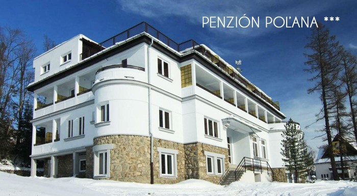 Zima v Tatrách v Penzióne Poľana*** s wellness