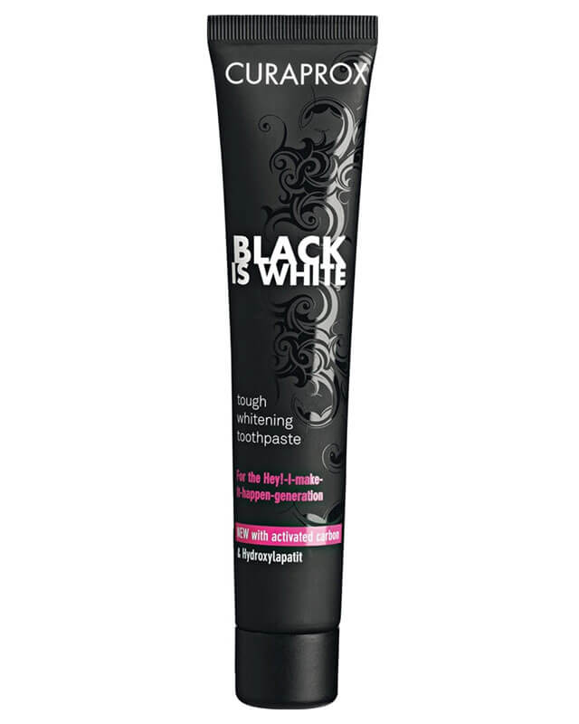Curaprox Zubná pasta Black is White 90 ml (fresh lime-mint)