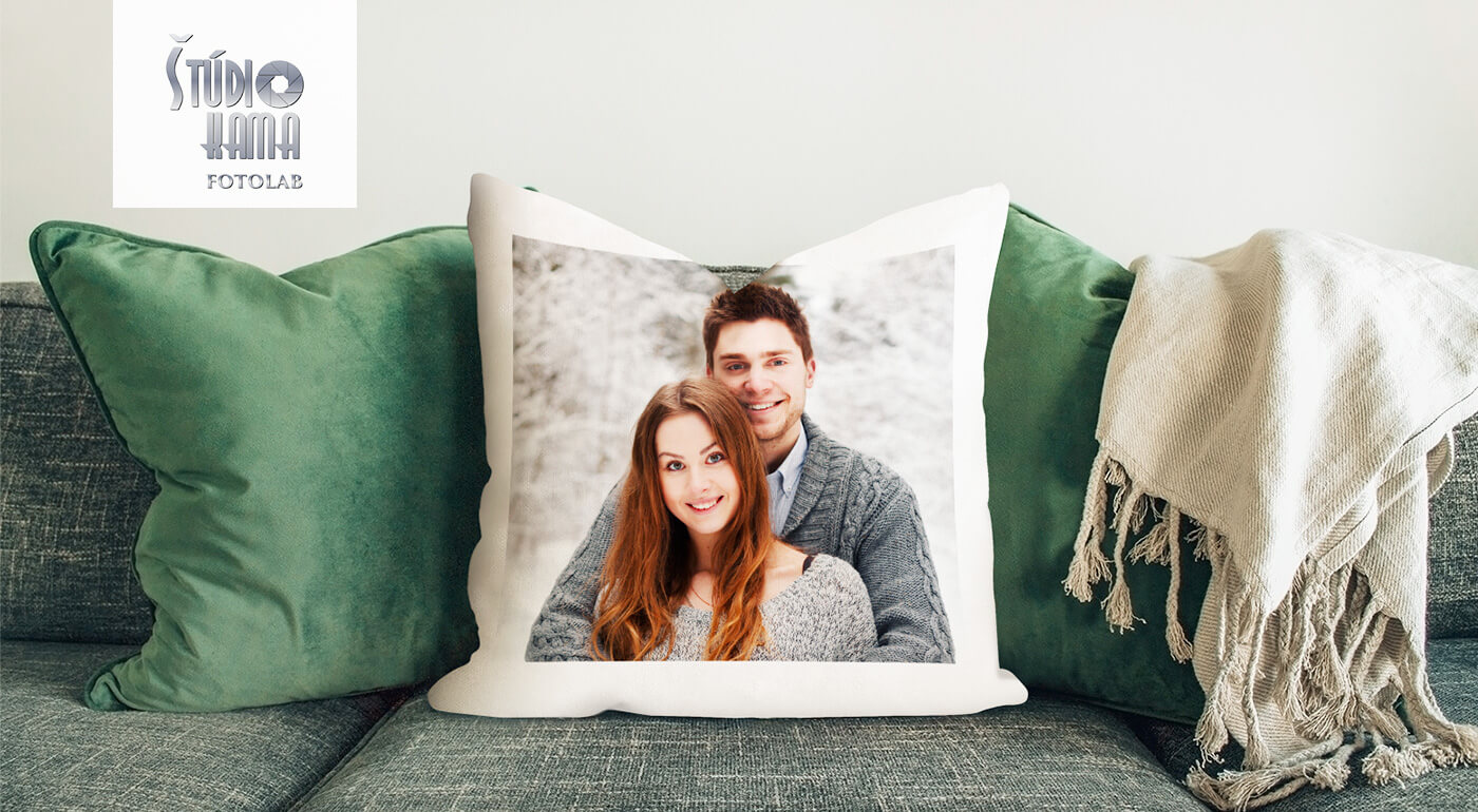 Dekoračný vankúšik s vlastnou fotografiou