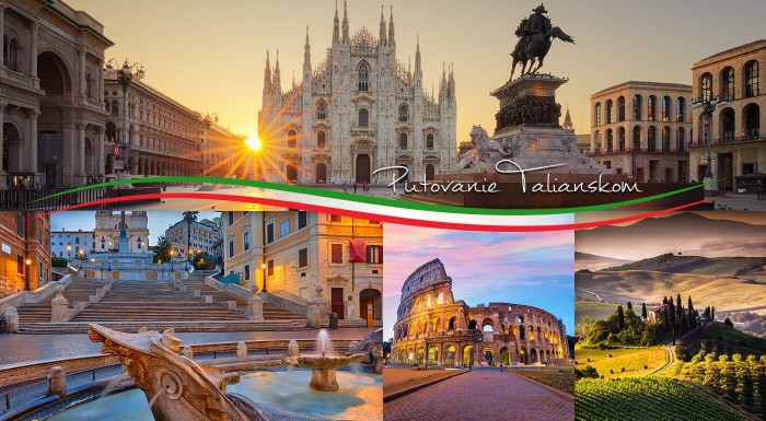 Taliansko z juhu na sever - zájazd na 6 dní