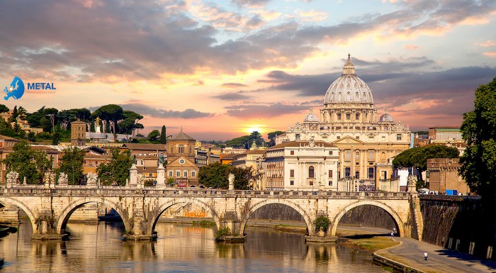 Pamiatkový Rím s kúpaním pri mori