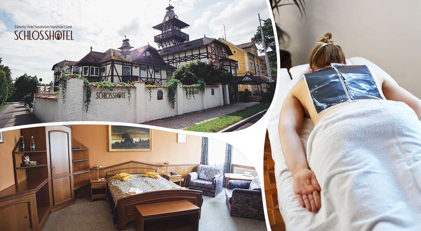 Wellness dovolenka v Schlosshoteli Mariánské Lázně