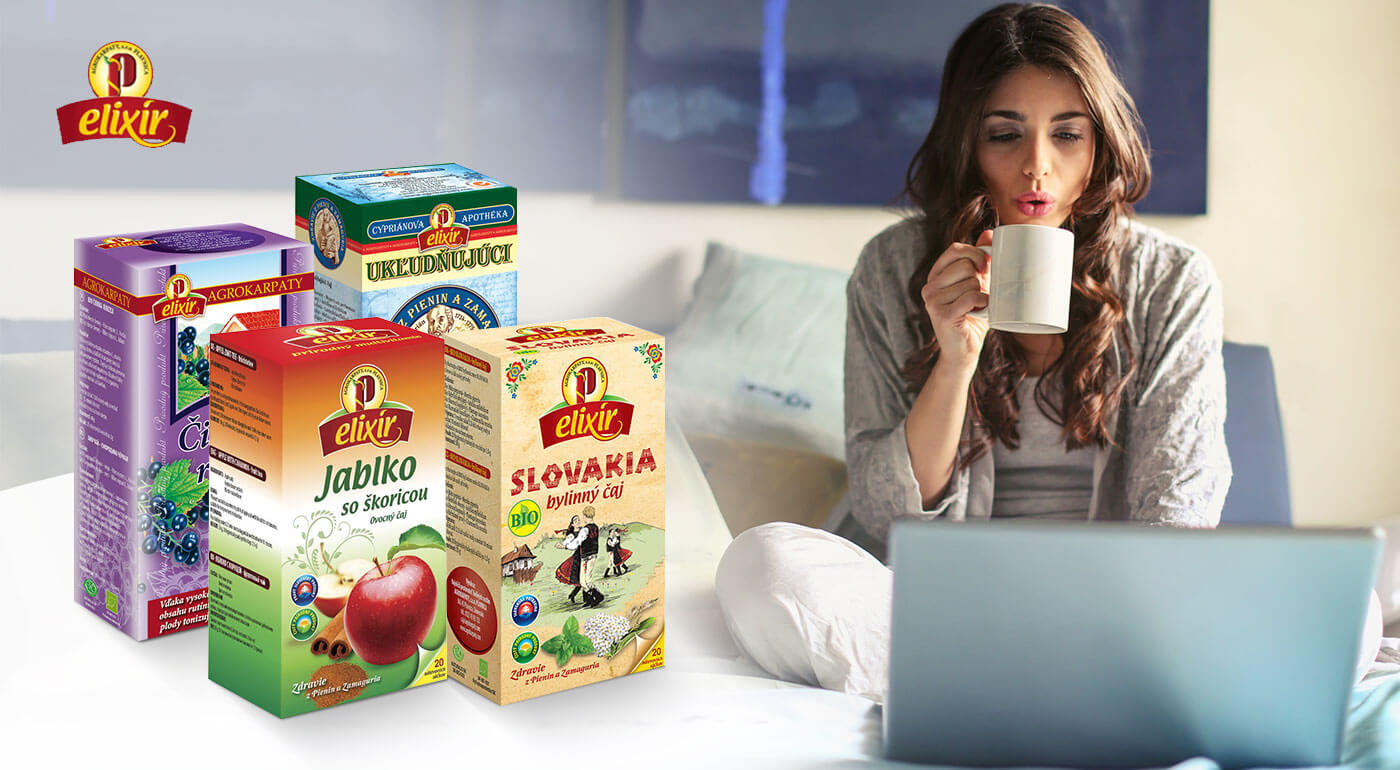 Kvalitné slovenské čaje Agrokarpaty