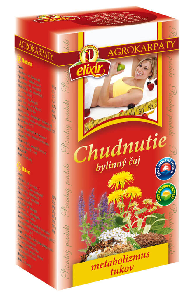 Agrokarpaty Čaj Chudnutie (20 vreciek)