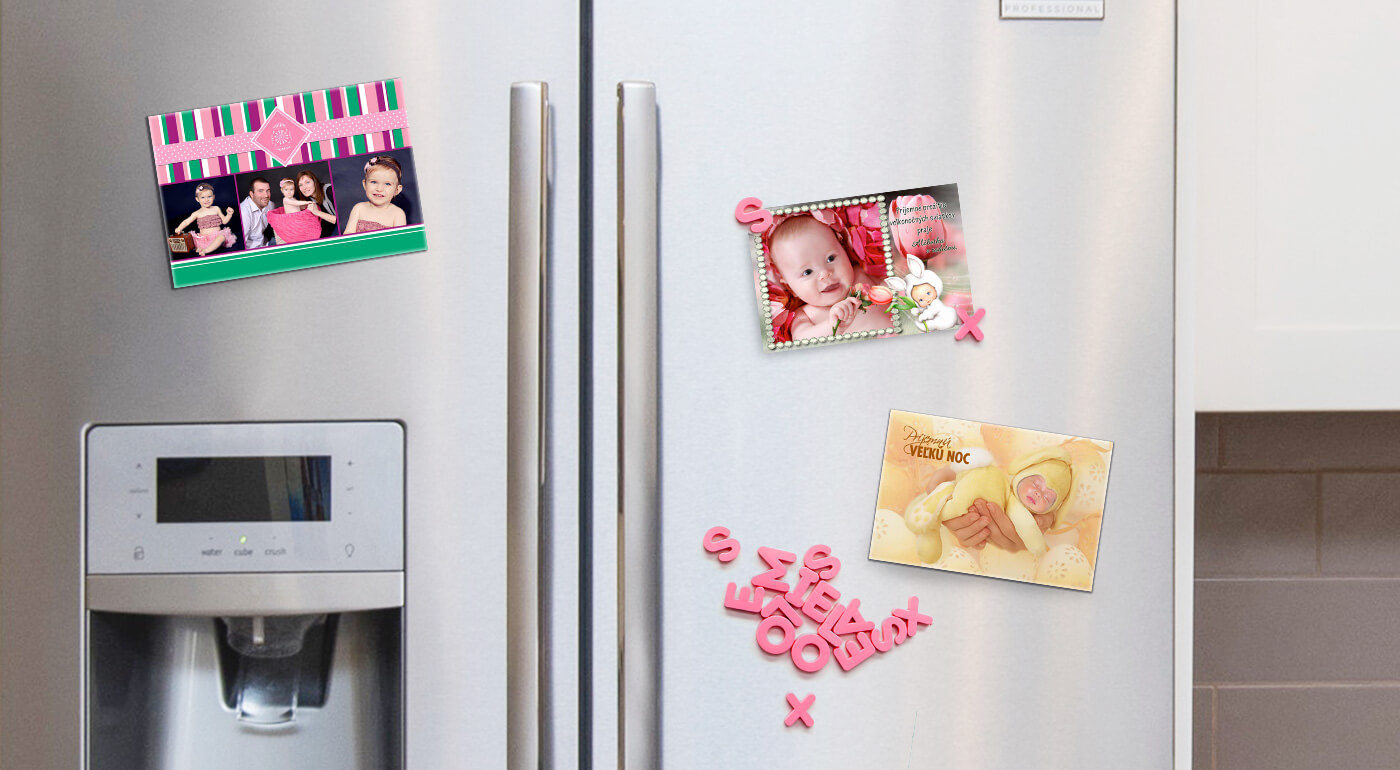 Magnetky alebo pohľadnice s vlastnou fotografiou