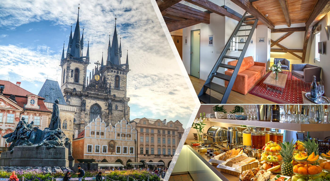 Pobyt v Prahe s ubytovaním v centre mesta
