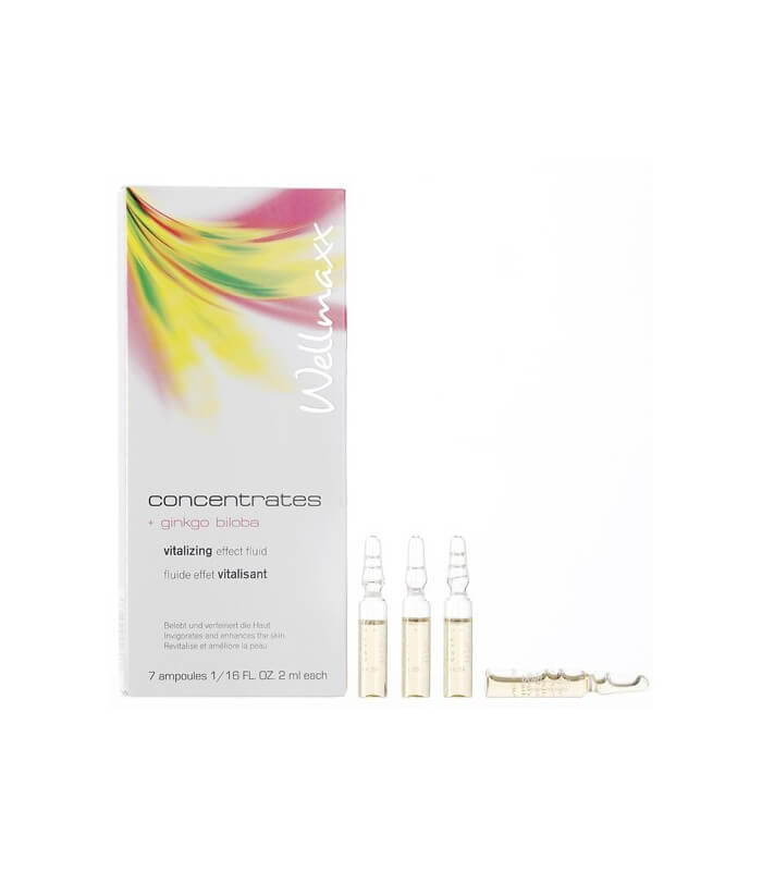 Wellmaxx Concentrates Ginkgo Biloba - pleťový koncentrát s ginkgo biloba na revitalizáciu 7x2ml