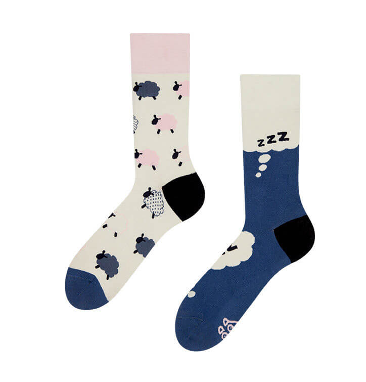 Good Mood ponožky Rátanie ovečiek - veľkosť 43-46