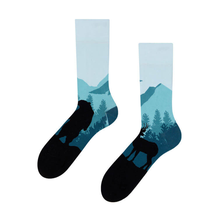 Good Mood ponožky Les - veľkosť 39-42