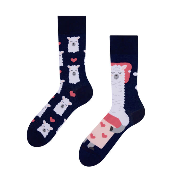 Good Mood ponožky Spiaca lama - veľkosť 35-38