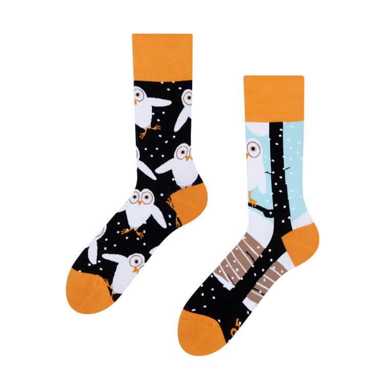 Good Mood ponožky Sovy - veľkosť 43-46