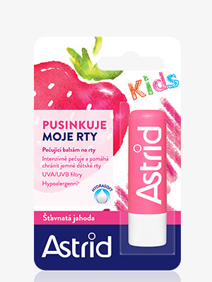 Astrid Balzam na pery Šťavnatá jahoda pre deti