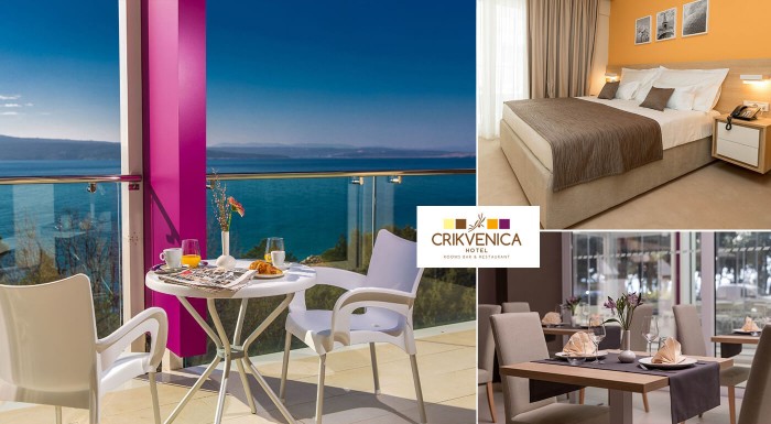 Leto v Chorvátsku - Hotel Crikvenica****