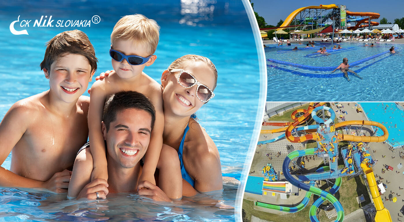 Slnečný relax v areáli termálneho komplexu Vadaš