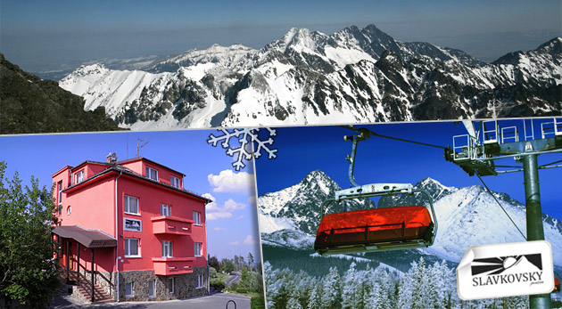 Strávte 3 alebo 4 dni v príjemnom rodinnom penzióne Slavkovsky. Príďte načerpať novú silu do Vysokých Tatier. 