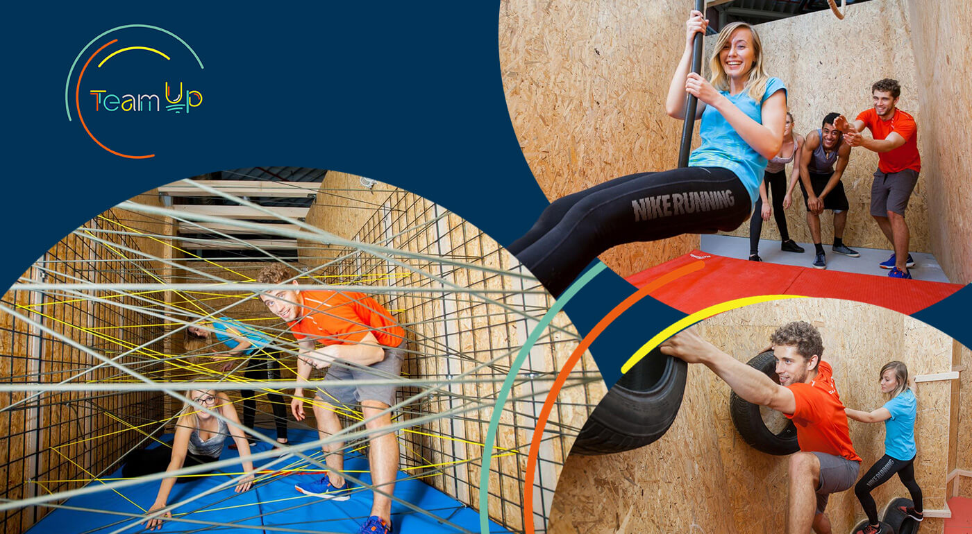 Vstup do zábavného parku Team Up