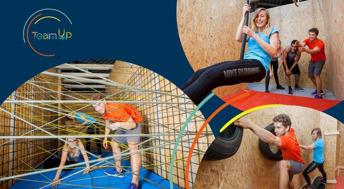 Vstup do zábavného parku Team Up