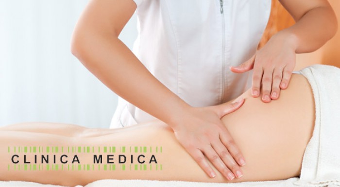 Manuálna lymfodrenážna masáž v zariadení Clinica Medica - detoxikačná, odvodňujúca a pomocná pri celulitíde.